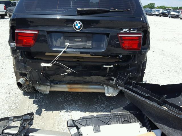 5UXZV4C51CL991296 - 2012 BMW X5 XDRIVE3 BLACK photo 9