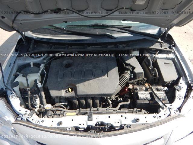 2T1BU4EE6BC571591 - 2011 TOYOTA COROLLA BA SILVER photo 7