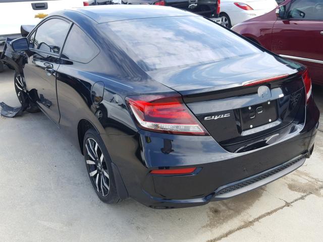 2HGFG3B04FH529137 - 2015 HONDA CIVIC EXL 黑色 照片 3