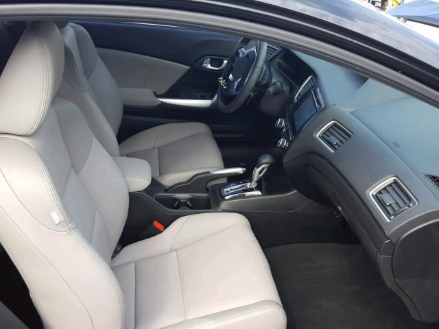 2HGFG3B04FH529137 - 2015 HONDA CIVIC EXL 黑色 照片 5