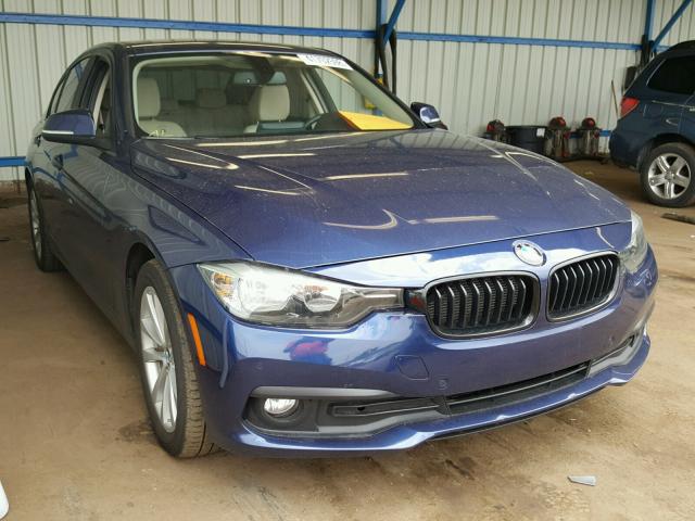 WBA8A3C51GK690281 - 2016 BMW 320 XI BLUE photo 1