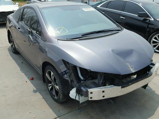 2HGFG3B82FH522354 - 2015 HONDA CIVIC EX ნაცრისფერი ფოტო 1