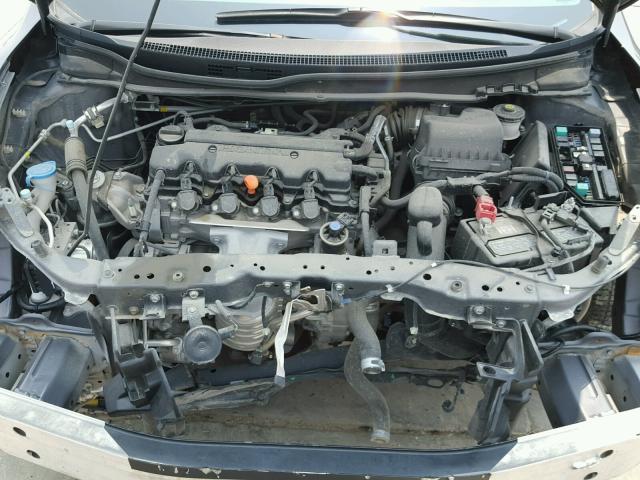 2HGFG3B82FH522354 - 2015 HONDA CIVIC EX ნაცრისფერი ფოტო 7
