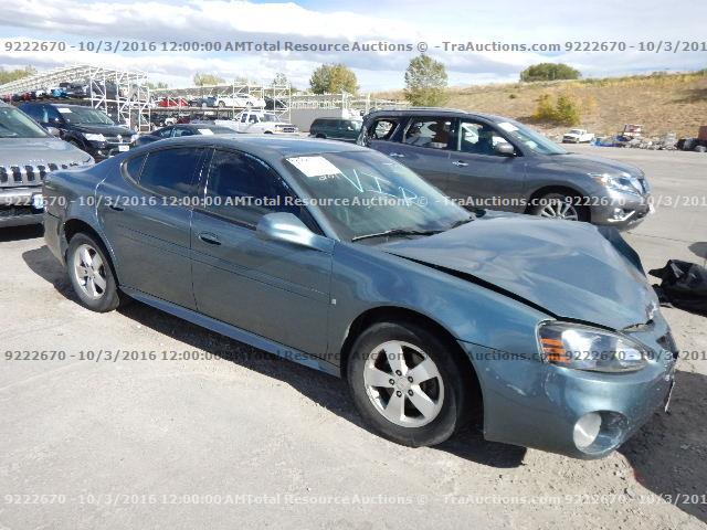 2G2WP552171194926 - 2007 PONTIAC GRAND PRIX GREEN photo 2