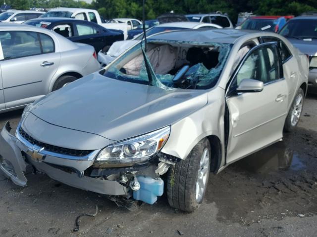 1G11C5SL9FF149053 - 2015 CHEVROLET MALIBU 1LT ვერცხლისფერი ფოტო 2