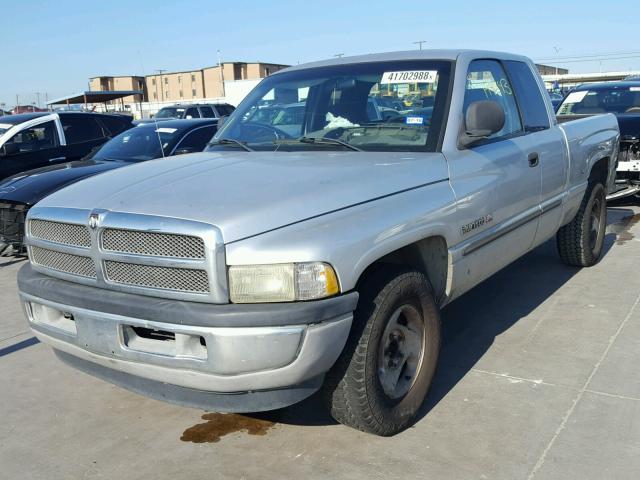 3B7HC13Y21G800894 - 2001 DODGE RAM 1500 SILVER photo 2