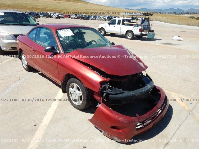 3FALP1135WR146724 - 1998 FORD ESCORT ZX2 RED photo 2
