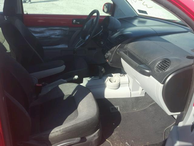 3VWCB21C72M431735 - 2002 VOLKSWAGEN NEW BEETLE 红色 照片 5