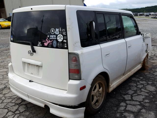 JTLKT324850185346 - 2005 TOYOTA SCION XB Ақ фото 4