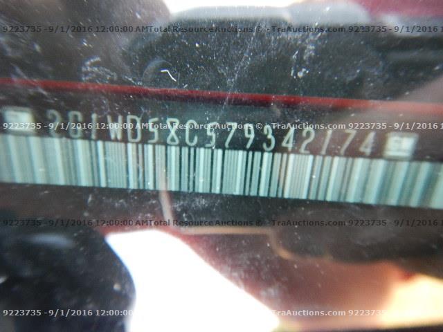 2G1WD58C579342174 - 2007 CHEVROLET IMPALA SUP 红色 照片 11