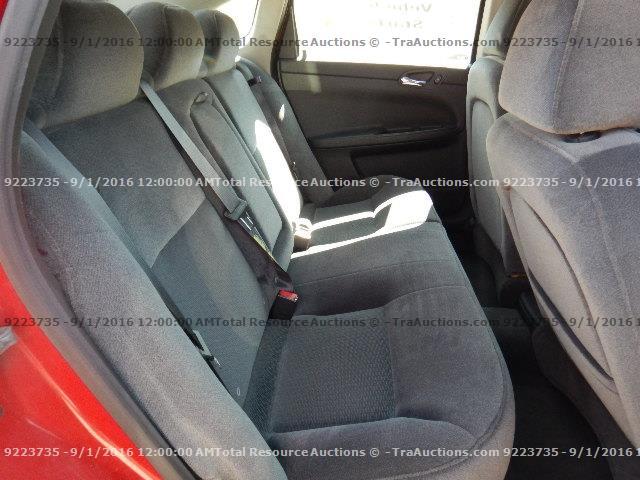 2G1WD58C579342174 - 2007 CHEVROLET IMPALA SUP 红色 照片 6
