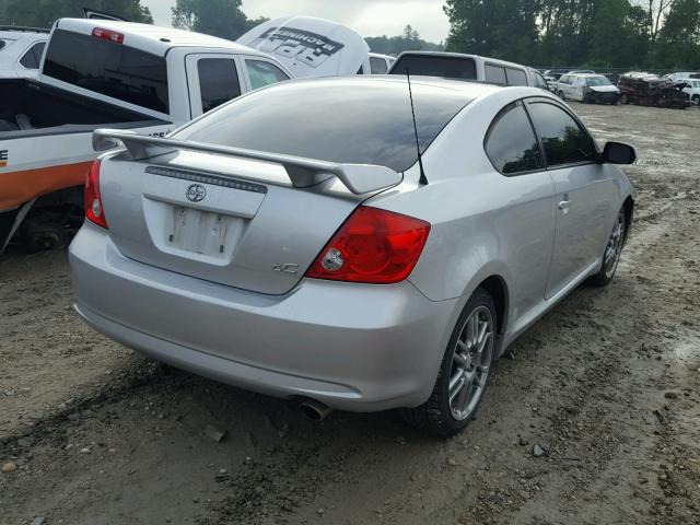 JTKDE167660079575 - 2006 TOYOTA SCION TC 银色 照片 4