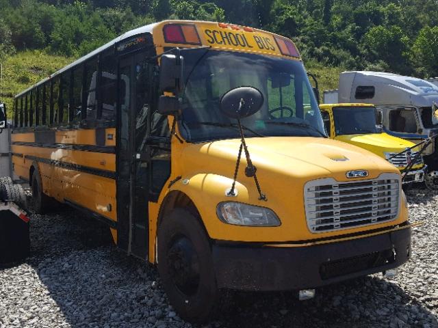 4UZABRDT29CAH0077 - 2009 FREIGHTLINER CHASSIS B2 黄色 照片 1