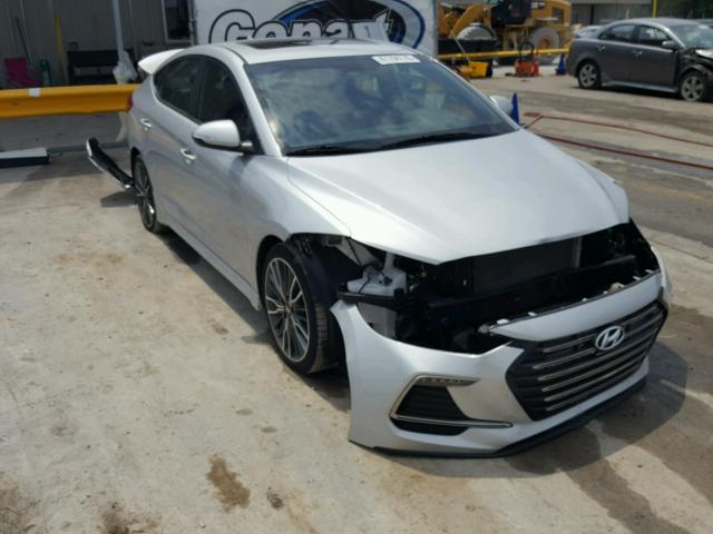 KMHD04LB0JU475949 - 2018 HYUNDAI ELANTRA SP SILVER photo 1