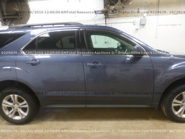 2GNFLNEKXD6290244 - 2013 CHEVROLET EQUINOX LT BLUE photo 9