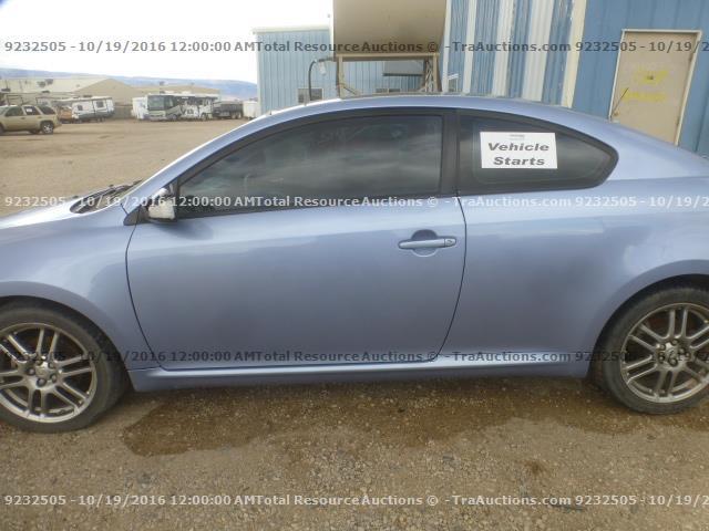 JTKDE167490300157 - 2009 TOYOTA SCION TC BLUE photo 10