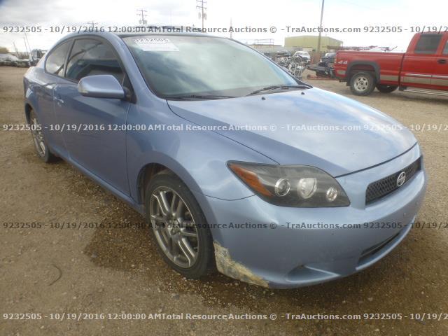 JTKDE167490300157 - 2009 TOYOTA SCION TC BLUE photo 2