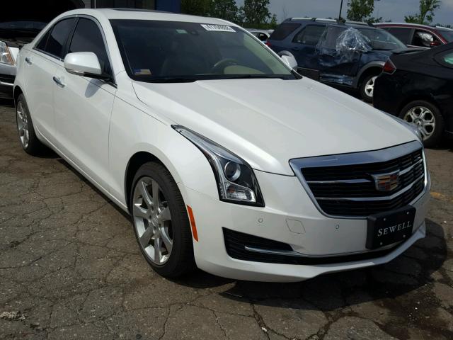 1G6AB5RX3F0139711 - 2015 CADILLAC ATS LUXURY WHITE photo 1