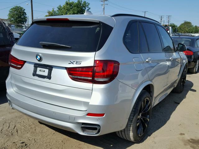 5UXKR2C56J0X09727 - 2018 BMW X5 SDRIVE3 SILVER photo 4