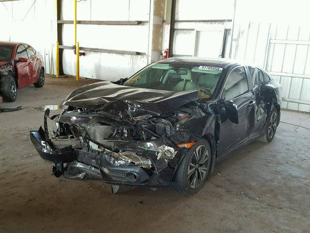 2HGFC1F73HH635184 - 2017 HONDA CIVIC EXL 石墨色 照片 2