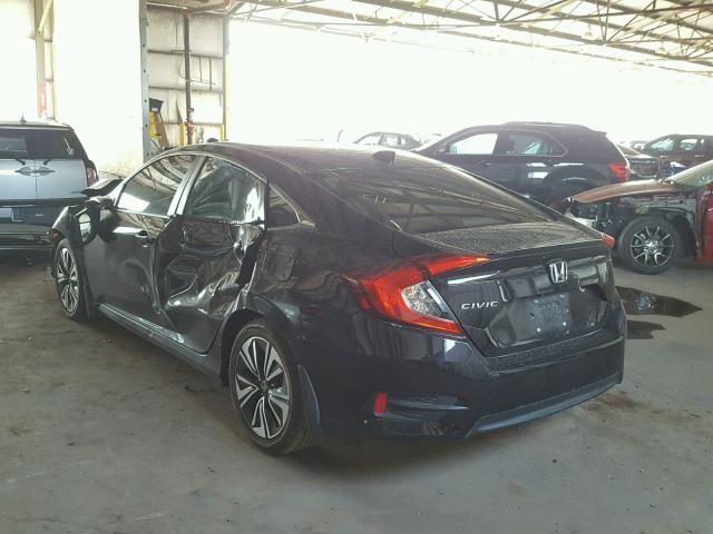 2HGFC1F73HH635184 - 2017 HONDA CIVIC EXL 石墨色 照片 3