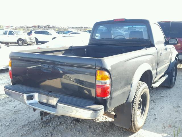 5TENM92N14Z339461 - 2004 TOYOTA TACOMA PRE BLACK photo 4