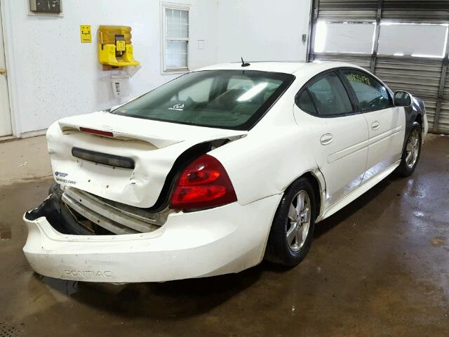 2G2WP552681180280 - 2008 PONTIAC GRAND PRIX WHITE photo 4