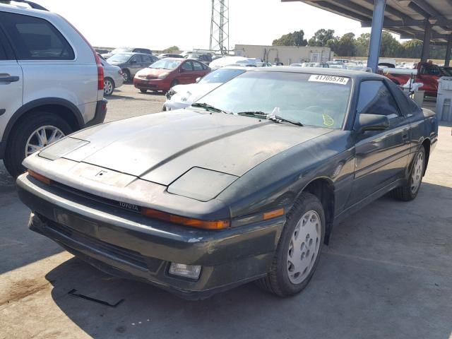 JT2MA70L3H0044788 - 1987 TOYOTA SUPRA GREEN photo 2