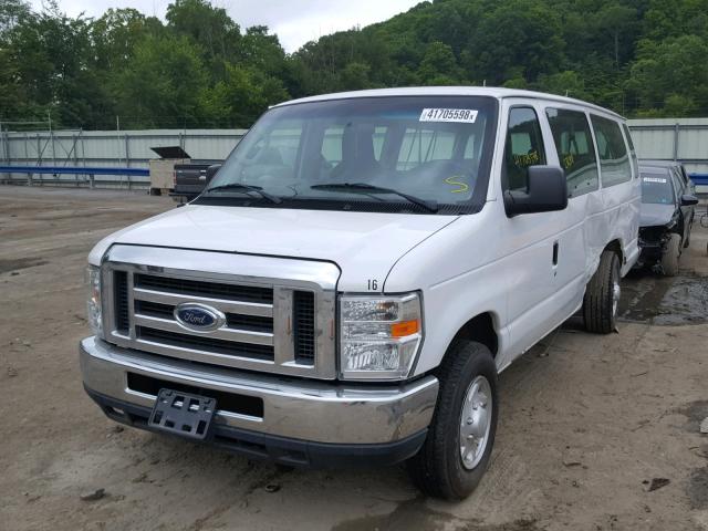 1FBSS3BL5CDA75807 - 2012 FORD ECONOLINE WHITE photo 2