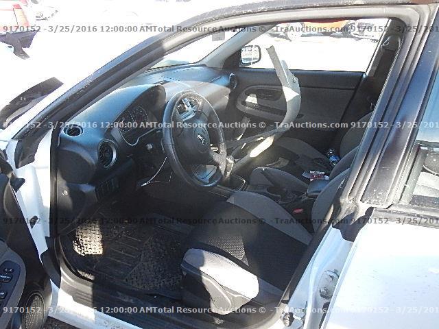 JF1GD79696G508511 - 2006 SUBARU IMPREZA WHITE photo 5