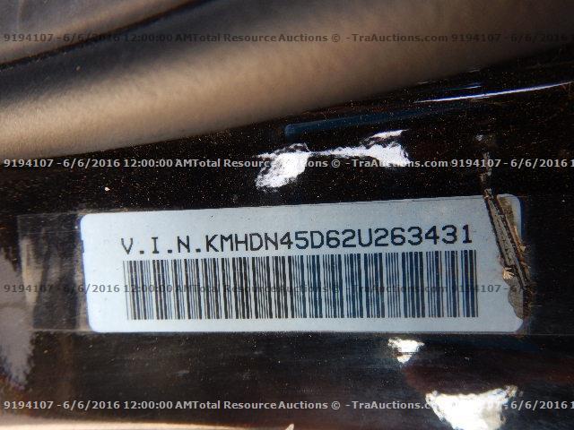 KMHDN45D62U263431 - 2002 HYUNDAI ELANTRA GL BLACK photo 12