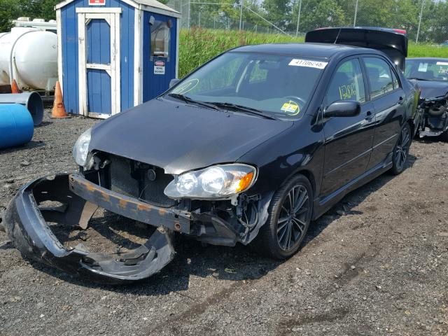 2T1BY30E15C342195 - 2005 TOYOTA COROLLA XR 黑色 照片 2