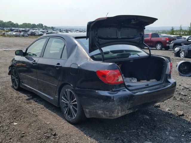 2T1BY30E15C342195 - 2005 TOYOTA COROLLA XR 黑色 照片 3