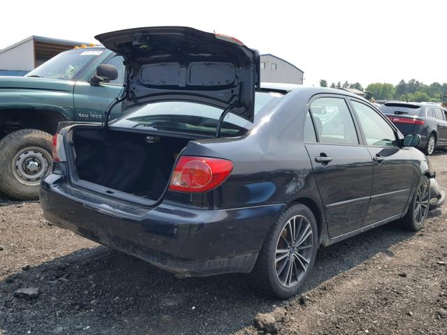 2T1BY30E15C342195 - 2005 TOYOTA COROLLA XR 黑色 照片 4