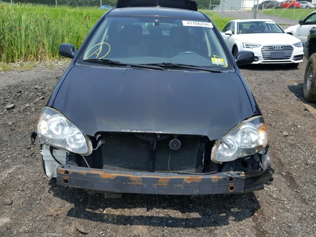 2T1BY30E15C342195 - 2005 TOYOTA COROLLA XR 黑色 照片 9