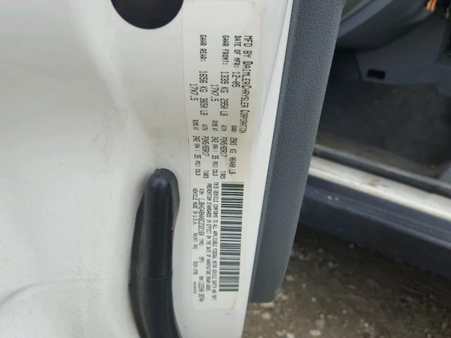 1J8HG48NX6C232160 - 2006 JEEP COMMANDER WHITE photo 10