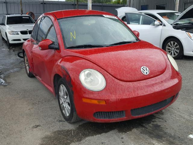 3VWPW31C99M514458 - 2009 VOLKSWAGEN NEW BEETLE RED photo 1