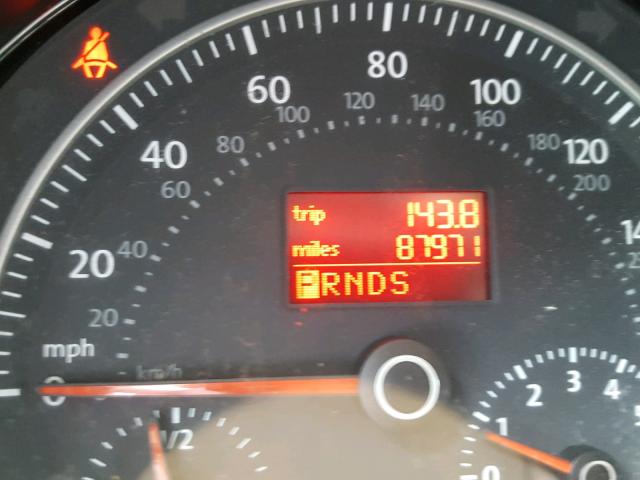 3VWPW31C99M514458 - 2009 VOLKSWAGEN NEW BEETLE RED photo 8