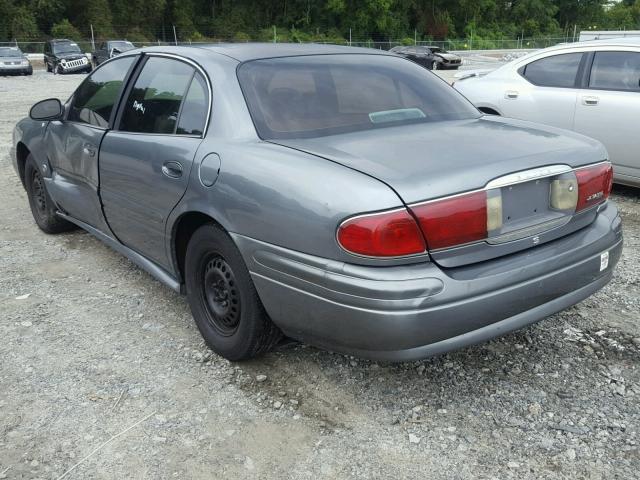 1G4HP52K54U223428 - 2004 BUICK LESABRE CU BLUE photo 3