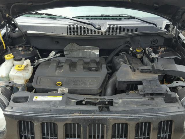 1J8FT47WX8D632388 - 2008 JEEP COMPASS SP BLACK photo 7