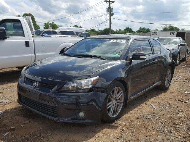 JTKJF5C77C3038474 - 2012 TOYOTA SCION TC BLACK photo 2