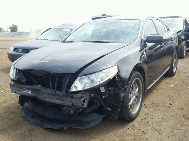 1LNHM93RX9G614382 - 2009 LINCOLN MKS BLACK photo 2