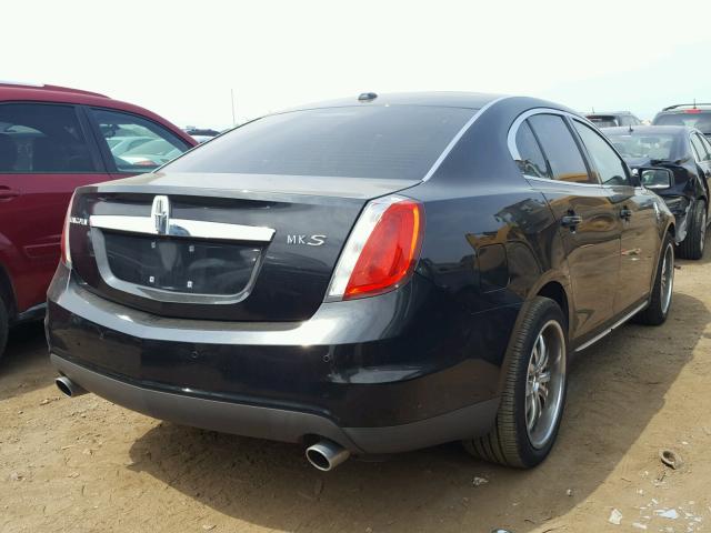 1LNHM93RX9G614382 - 2009 LINCOLN MKS BLACK photo 4