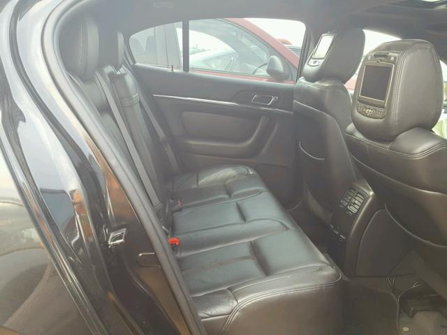 1LNHM93RX9G614382 - 2009 LINCOLN MKS BLACK photo 6
