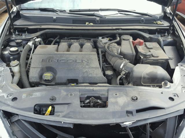 1LNHM93RX9G614382 - 2009 LINCOLN MKS BLACK photo 7