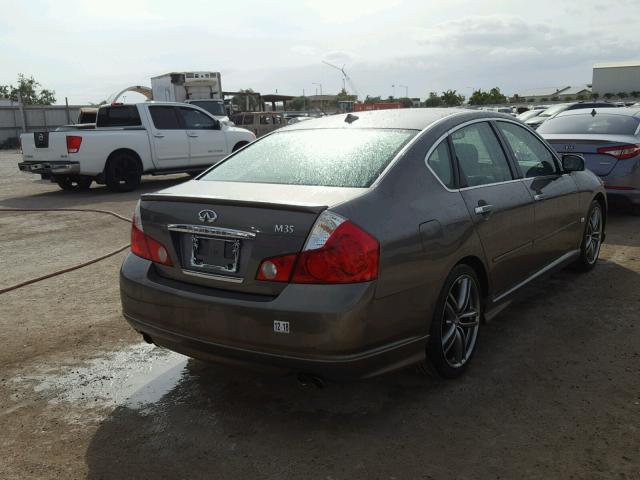 JNKAY01E66M115967 - 2006 INFINITI M35 BASE GRAY photo 4