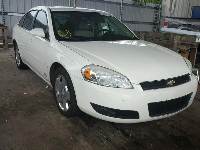 2G1WD58C589283337 - 2008 CHEVROLET IMPALA WHITE photo 1