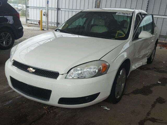 2G1WD58C589283337 - 2008 CHEVROLET IMPALA WHITE photo 2