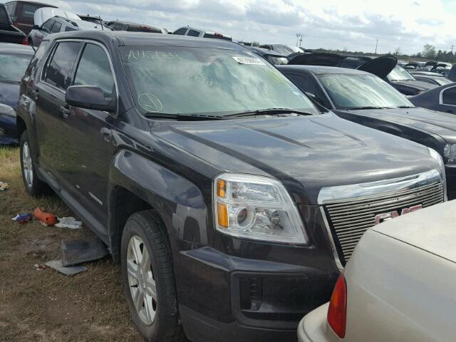 2GKALMEK7G6295858 - 2016 GMC TERRAIN SL GRAY photo 1