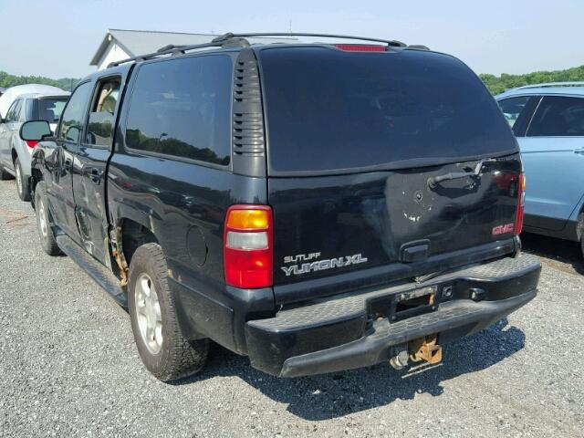 1GKFK66U32J268074 - 2002 GMC DENALI XL BLACK photo 3